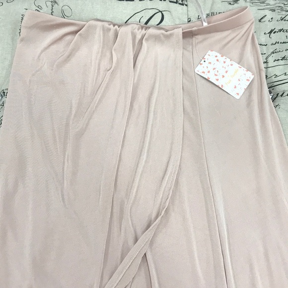 🎁 Free People Smoke & Mirrors Faux Wrap Skirt - Picture 6 of 12